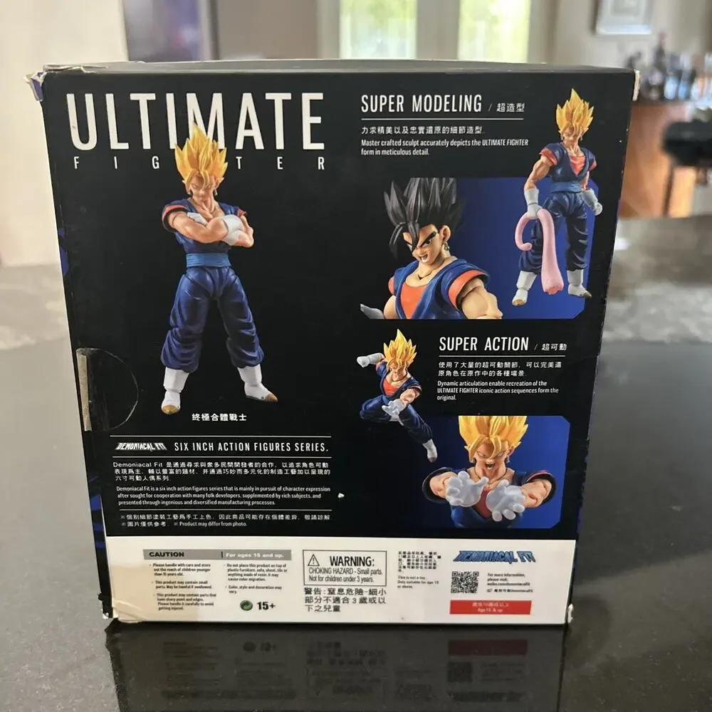 SH Figuart DRAGONBALL DEMONICAL FIT Vegito Ultimate Fighter *EMPTY BOX ONLY*